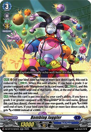 Bombing Juggler - DZ-BT10/023EN - Double Rare