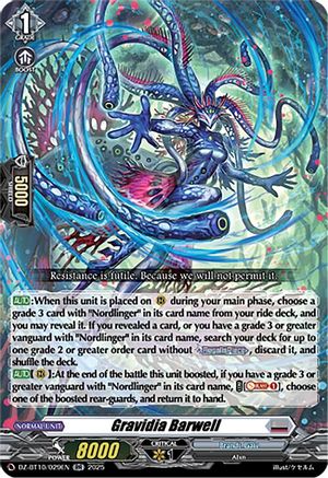 Gravidia Barwell - DZ-BT10/029EN - Double Rare