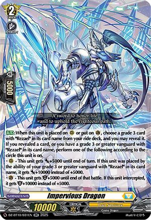 Impervious Dragon - DZ-BT10/031EN - Double Rare