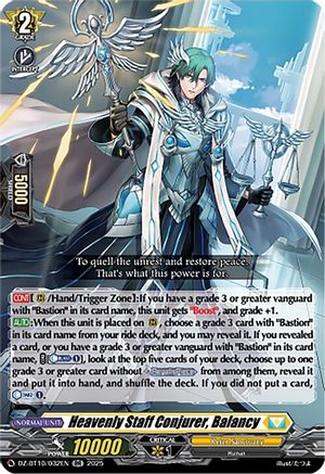 Heavenly Staff Conjurer, Balancy - DZ-BT10/032EN - Double Rare