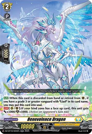 Benevolence Dragon - DZ-BT10/033EN - Double Rare