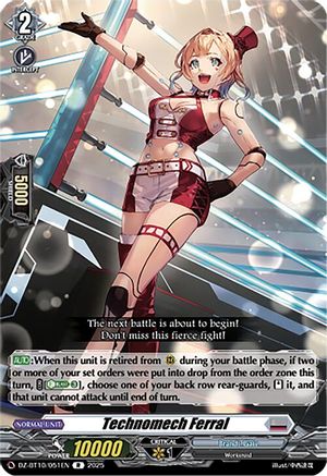 Technomech Ferral - DZ-BT10/051EN - Rare
