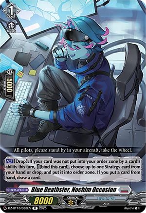 Blue Deathster, Nochim Occasion - DZ-BT10/053EN - Rare