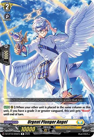 Urgent Plunger Angel - DZ-BT10/056EN - Rare