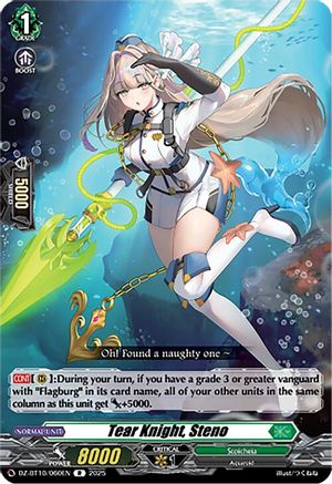 Tear Knight, Steno - DZ-BT10/060EN - Rare