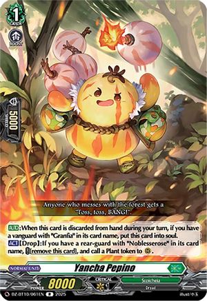 Yancha Pepino - DZ-BT10/061EN - Rare