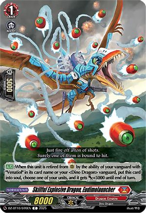 Skillful Explosive Dragon, Eudimolauncher - DZ-BT10/070EN - Common