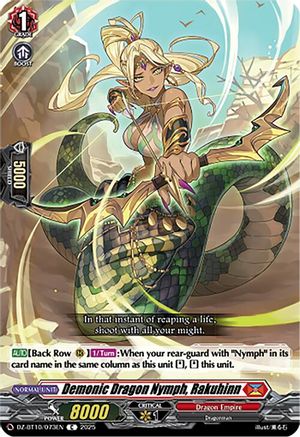 Demonic Dragon Nymph, Rakuhinn - DZ-BT10/073EN - Common