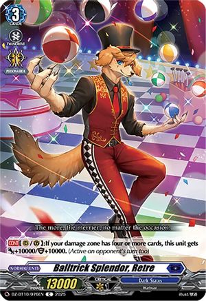Balltrick Splendor, Retre - DZ-BT10/076EN - Common