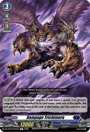 Rampage Trichimera - DZ-BT10/077EN - Common