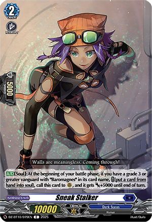Sneak Stalker - DZ-BT10/079EN - Common