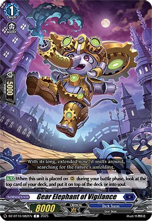Gear Elephant of Vigilance - DZ-BT10/082EN - Common