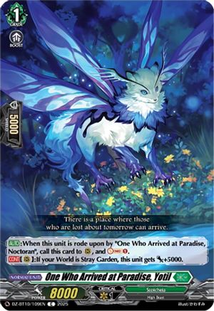 One Who Arrived at Paradise, Yotil - DZ-BT10/109EN - Common