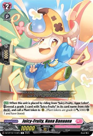 Juicy-Fruity, Nana Banaana - DZ-BT10/113EN - Common