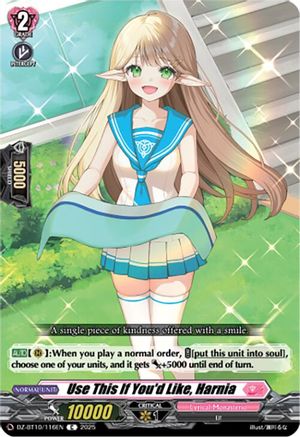 Use This If You'd Like, Harnia - DZ-BT10/116EN - Common