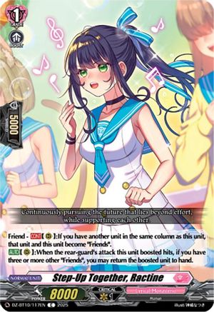 Step-Up Together, Ractine - DZ-BT10/117EN - Common