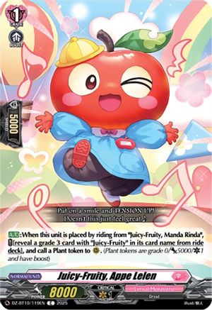 Juicy-Fruity, Appe Lelen - DZ-BT10/119EN - Common