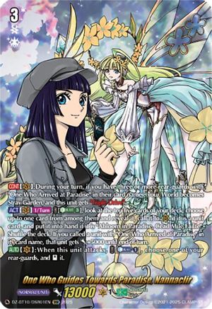 One Who Guides Towards Paradise, Nannaclir (DSR) - DZ-BT10/DSR01EN - Dress Secret Rare