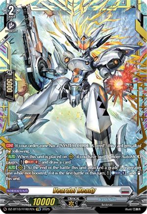 Veardol Heady (FFR) - DZ-BT10/FFR07EN - Double Frame Rare