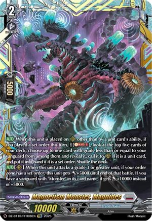 Magnetism Monster, Magnides (FFR) - DZ-BT10/FFR08EN - Double Frame Rare