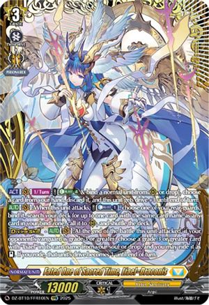 Fated One of Sacred Time, Liael=Draconis (FFR) - DZ-BT10/FFR10EN - Double Frame Rare