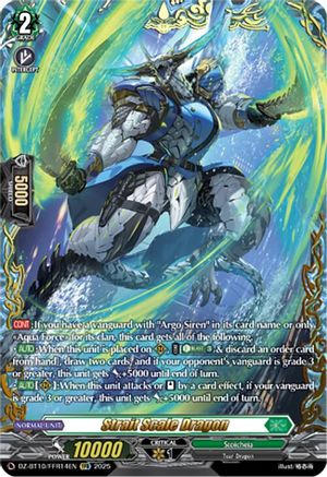 Strait Scale Dragon (FFR) - DZ-BT10/FFR14EN - Double Frame Rare
