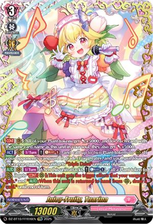 Juicy-Fruity, Tuarina (FFR) - DZ-BT10/FFR16EN - Double Frame Rare