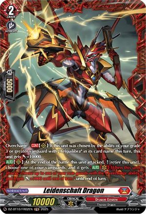 Leidenschaft Dragon (FR) - DZ-BT10/FR02EN - Frame Rare