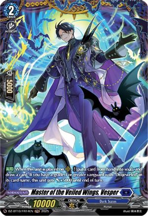 Master of the Veiled Wings, Vesper (FR) - DZ-BT10/FR14EN - Frame Rare