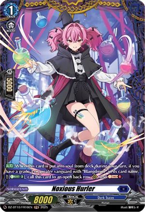 Noxious Hurler (FR) - DZ-BT10/FR16EN - Frame Rare