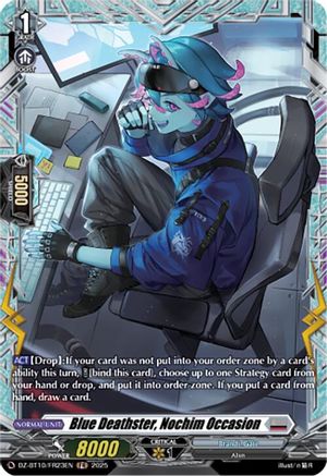 Blue Deathster, Nochim Occasion (FR) - DZ-BT10/FR23EN - Frame Rare