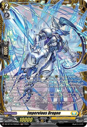 Impervious Dragon (FR) - DZ-BT10/FR25EN - Frame Rare
