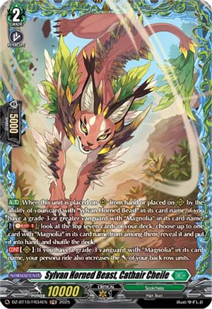 Sylvan Horned Beast, Cathair Cheile (FR) - DZ-BT10/FR34EN - Frame Rare