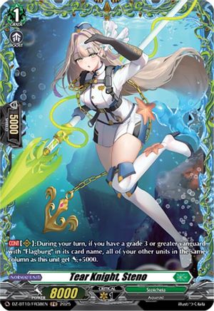 Tear Knight, Steno (FR) - DZ-BT10/FR38EN - Frame Rare