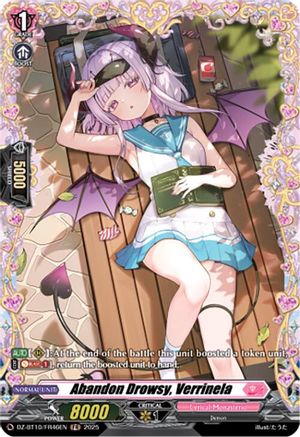 Abandon Drowsy, Verrinela (FR) - DZ-BT10/FR46EN - Frame Rare