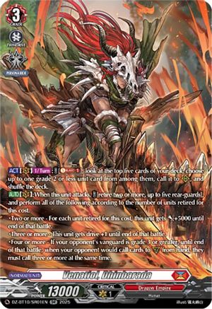 Venatiol, Dhinbarada (SR) - DZ-BT10/SR01EN - Silver Rare