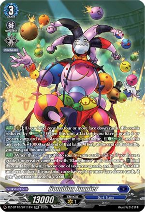 Bombing Juggler (SR) - DZ-BT10/SR11EN - Silver Rare