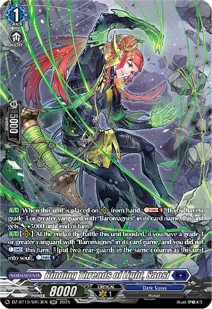 Binding Threads of Light, Saosi (SR) - DZ-BT10/SR13EN - Silver Rare