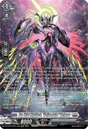 The Third Mythisch, "Heljasstvinr" Helgvarr (SR) - DZ-BT10/SR17EN - Silver Rare