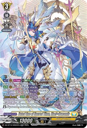 Fated One of Sacred Time, Liael=Draconis (SR) - DZ-BT10/SR22EN - Silver Rare
