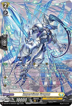 Impervious Dragon (SR) - DZ-BT10/SR25EN - Silver Rare