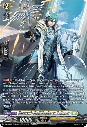 Heavenly Staff Conjurer, Balancy (SR) - DZ-BT10/SR26EN - Silver Rare