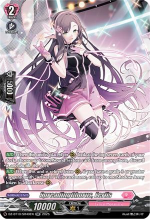 SpreadingChorus, Eerlis (SR) - DZ-BT10/SR40EN - Silver Rare