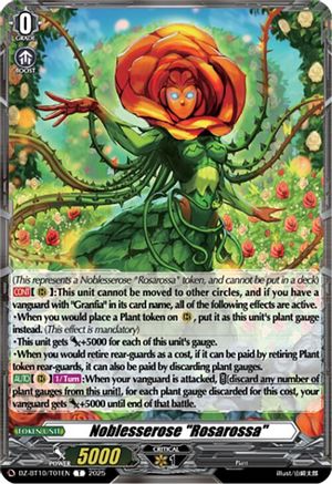 Noblesserose "Rosarossa" - DZ-BT10/T01EN - Token