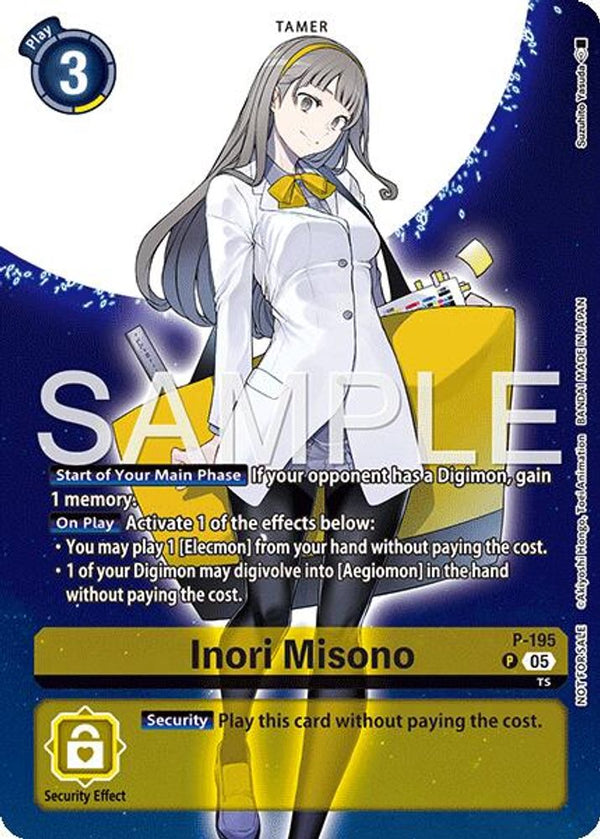 Inori Misono (Digimon Story: Time Stranger Promo Pack) - P-195 - Promo
