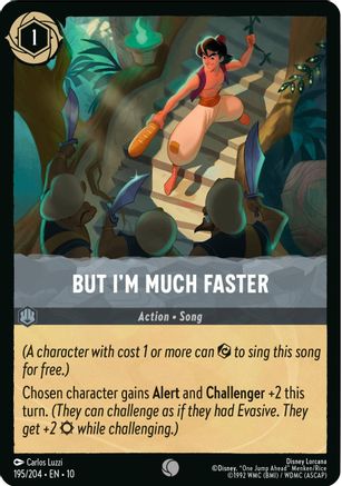 But I'm Much Faster - 195/204 - Common
