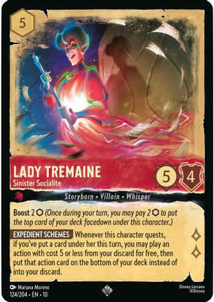 Lady Tremaine (Sinister Socialite) - 124/204 - Super Rare
