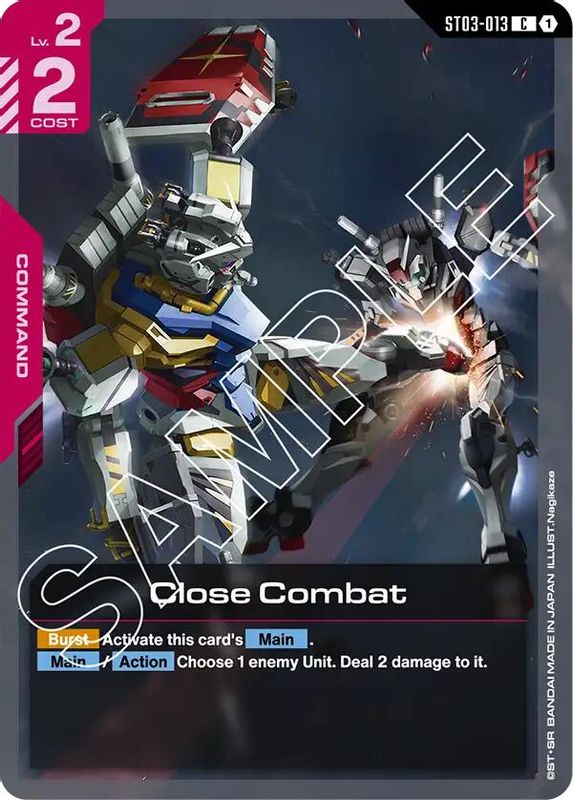 Close Combat - ST03-013 (ST-06 Reprint) - Common