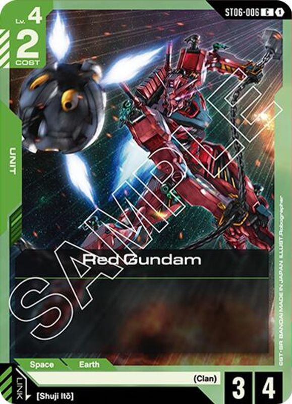 Red Gundam (C) - ST06-006 - Common