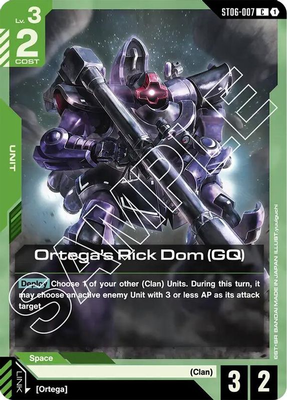 Ortega's Rick Dom (GQ) - ST06-007 - Common